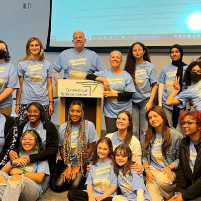 [West Haven High School] Students Present “Shoreline Saviors” Project